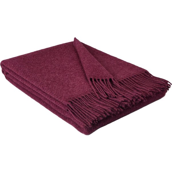 Wolldecke "TIROL M" 100 % Wolle, 140 x 200 cm in versch. Farben, STTS