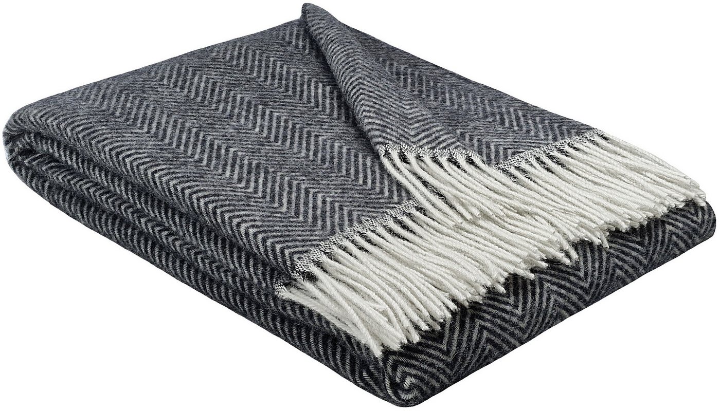 Wolldecke "TIROL M" 100 % Wolle, 140 x 200 cm in versch. Farben, STTS – Bild 5 von 5