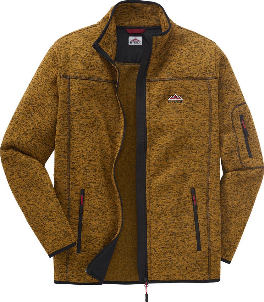 Stubai Strickfleecejacke leichte, Übergangsjacke, schnelltrocknend mit Reißverschlusstaschen – Bild 5 von 5