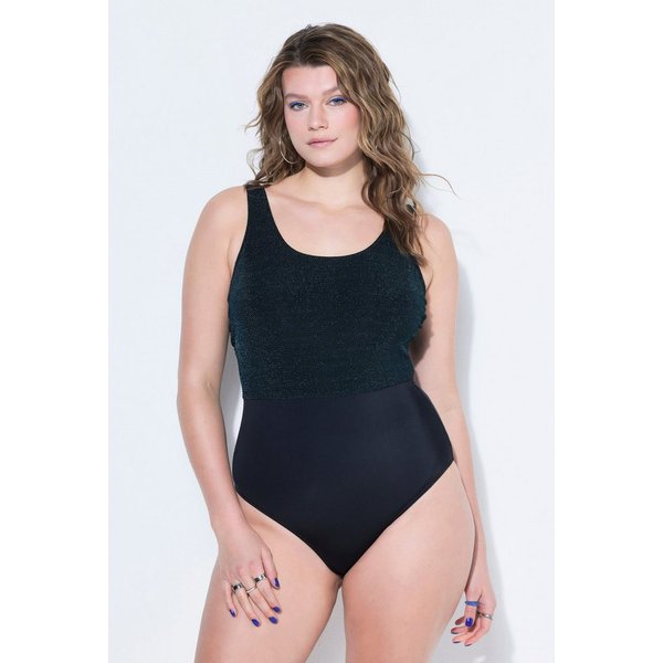 Studio Untold Badeanzug Badeanzug Softcups Glitzereffekt