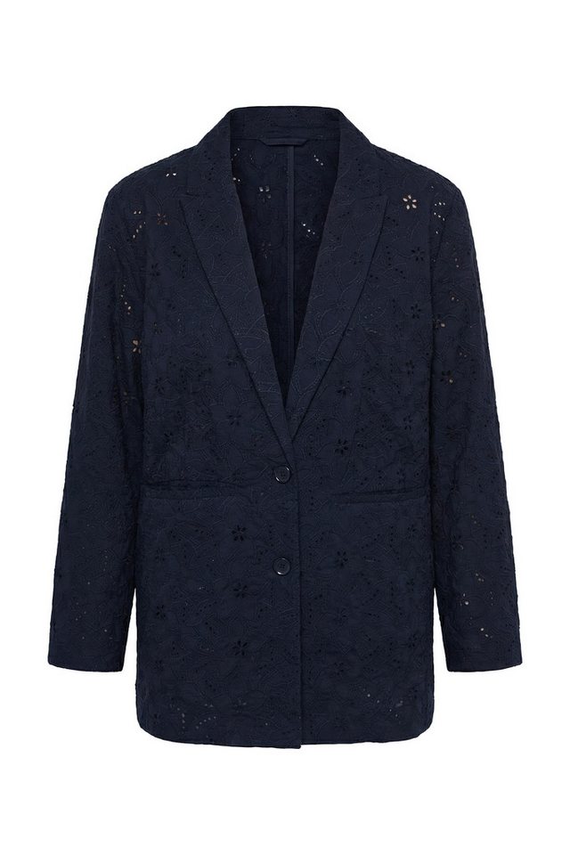 Studio Untold Blusenblazer Blazer oversized florale Spitze – Bild 2 von 4