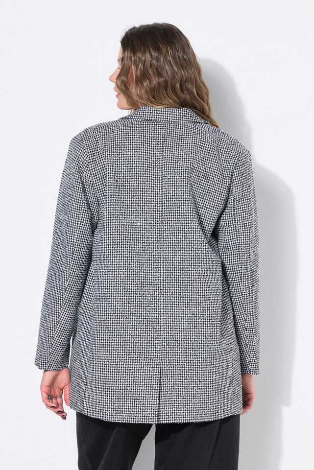 Studio Untold Blusenblazer Blazer oversized Hahnentritt-Struktur – Bild 3 von 4