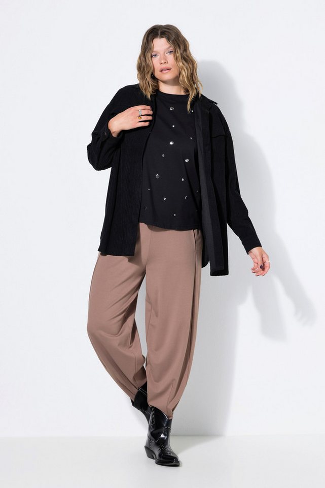 Studio Untold Hemdbluse Cord-Hemd oversized Hemdkragen Langarm – Bild 4 von 4