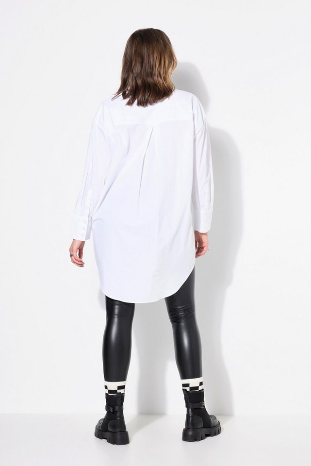 Studio Untold Hemdbluse Hemdbluse oversized Knopfleiste Hemdkragen Bestseller – Bild 3 von 4