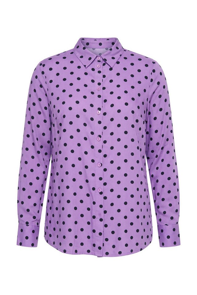 Studio Untold Hemdbluse Hemdbluse Wide Shape Polkadots – Bild 2 von 4