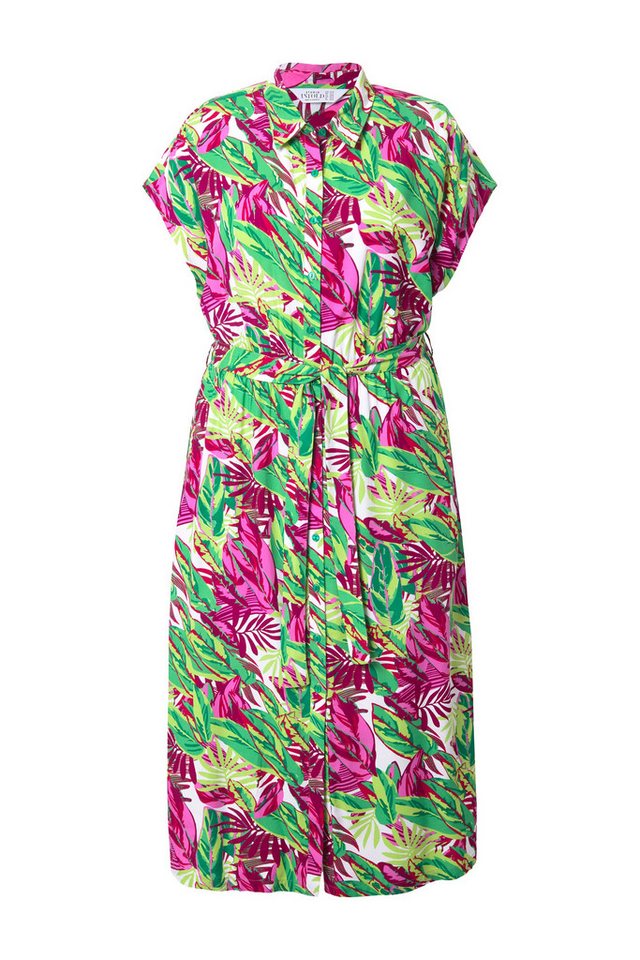 Studio Untold Jerseykleid Maxikleid oversized Jungle-Print – Bild 2 von 4