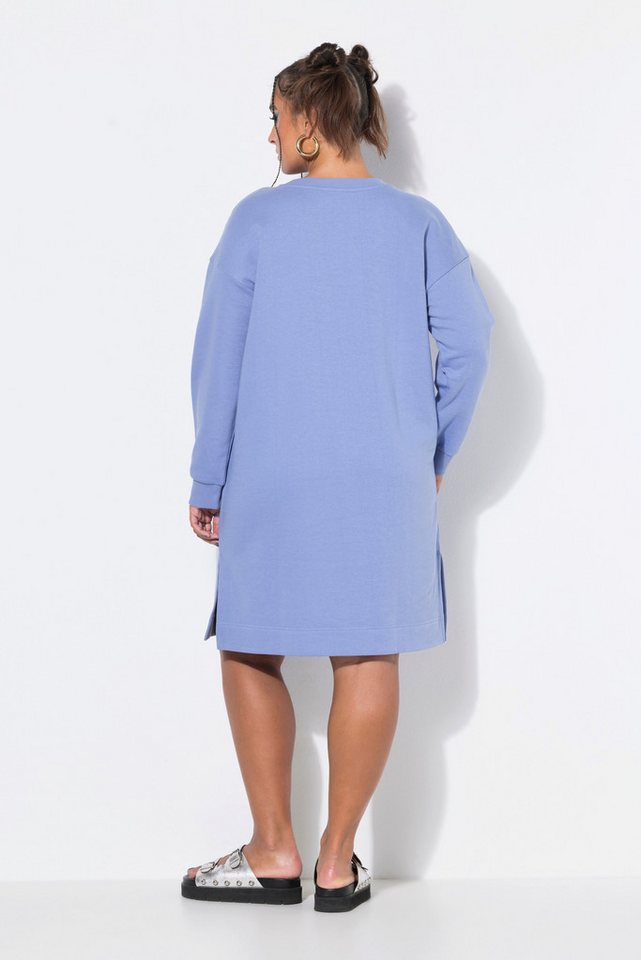 Studio Untold Jerseykleid Sweatkleid oversized Seitenschlitze – Bild 3 von 4