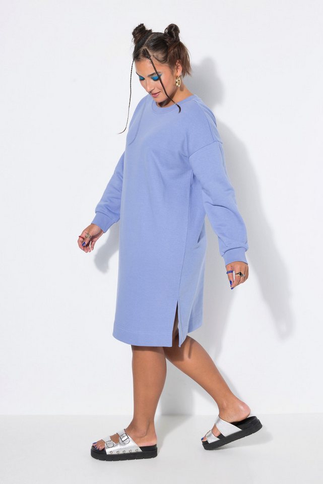 Studio Untold Jerseykleid Sweatkleid oversized Seitenschlitze – Bild 4 von 4