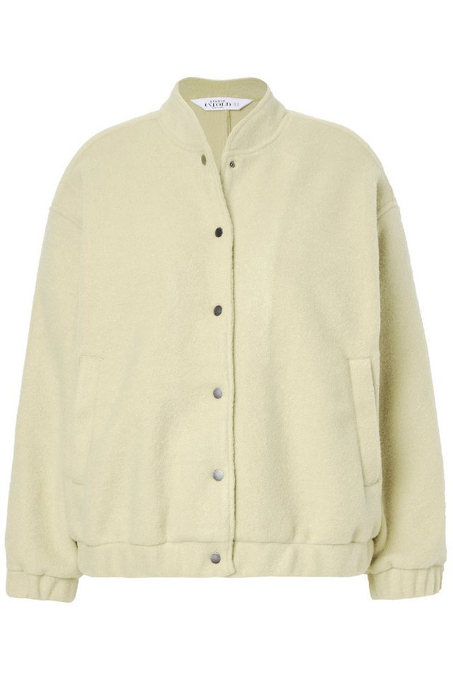 Studio Untold Kurzjacke Blouson oversized Wolloptik – Bild 2 von 4