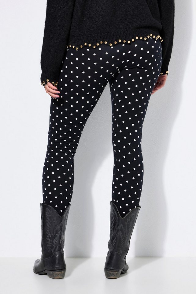Studio Untold Leggings Leggings Tight Fit Dots Elastikbund – Bild 3 von 4