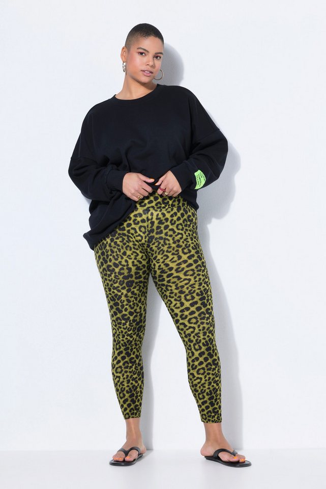 Studio Untold Leggings Leggings Tight Shape Leoprint – Bild 4 von 4