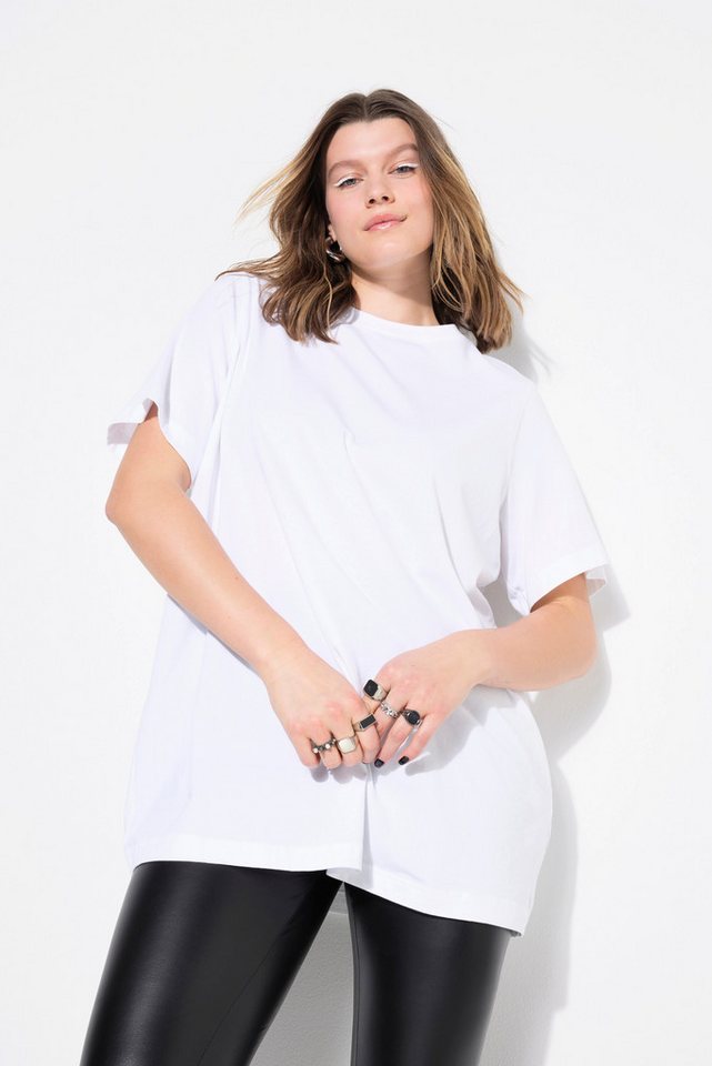 Studio Untold Longshirt Longshirt langer Classic Shape Halbarm Bestseller – Bild 4 von 4