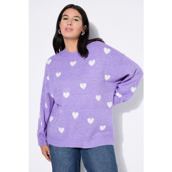Studio Untold Strickpullover Pullover Oversize Shape Hearts