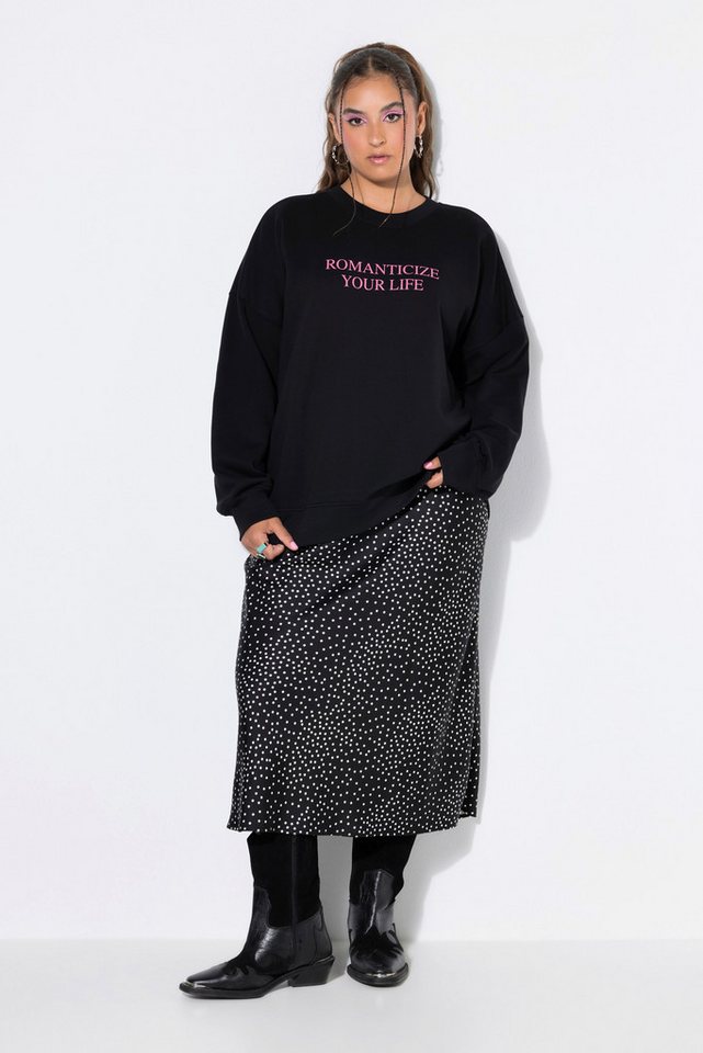 Studio Untold Sweatshirt Sweatshirt oversized Statement Acid Wash – Bild 4 von 4