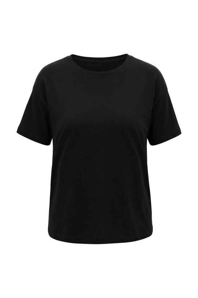 Studio Untold T-Shirt Basic-Shirt Relaxed Shape überschnittene Schultern Bestseller – Bild 2 von 4