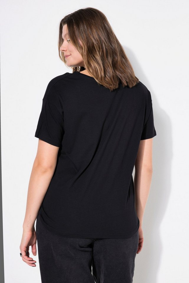 Studio Untold T-Shirt Basic-Shirt Relaxed Shape überschnittene Schultern Bestseller – Bild 3 von 4