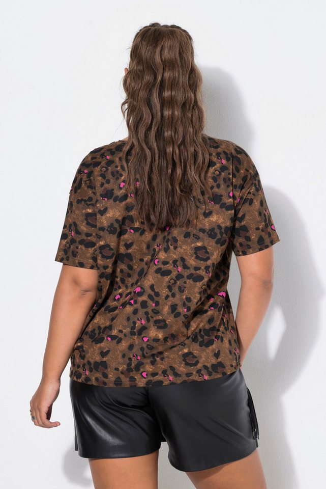 Studio Untold T-Shirt T-Shirt Oversize Shape Leo – Bild 3 von 4