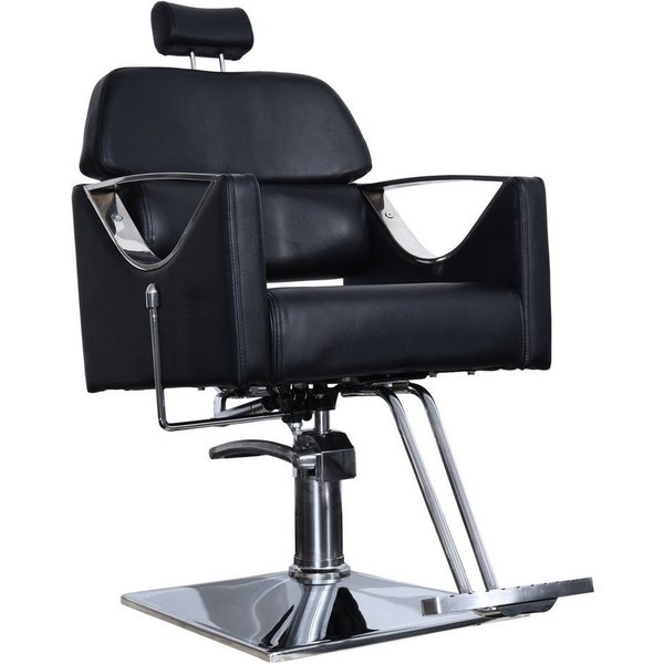 Barberpub Stuhl Barberpub hydraulischer Friseurstuhl Friseursessel 3126BK, Bedienungsstuhl Friseureinrichtung Friseur
