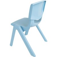 BIECO Stuhl Bieco Kinderstuhl bis 80kg belastbar, stapelbar, kippsicher Stuhl