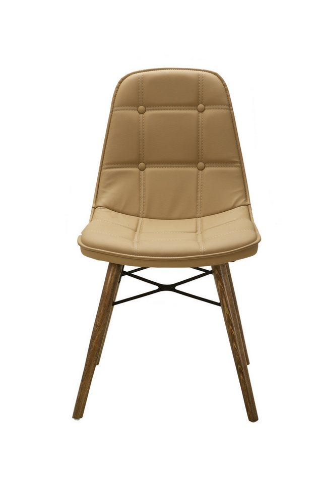 Stuhlmann Esszimmerstuhl Denver (632E, 1 St), Designerstuhl mit Holzbeinen – Moderner Stuhl – Bild 2 von 5