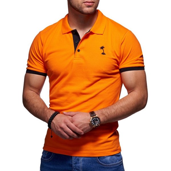Style-Division Poloshirt SDLOSANG Basic Polo-Hemd