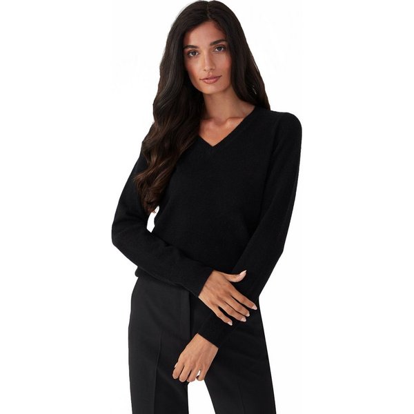 Style & Republic Kaschmirpullover Kaschmirpullover V-Neck Kaschmirpullover V-Neck