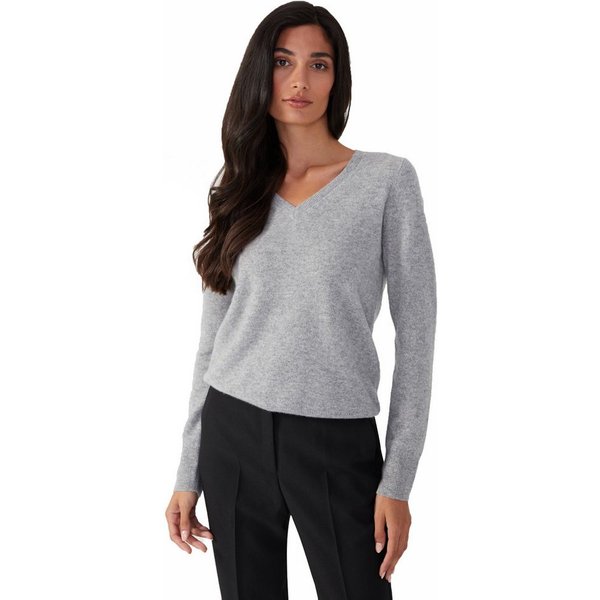 Style & Republic Kaschmirpullover Kaschmirpullover V-Neck Kaschmirpullover V-Neck