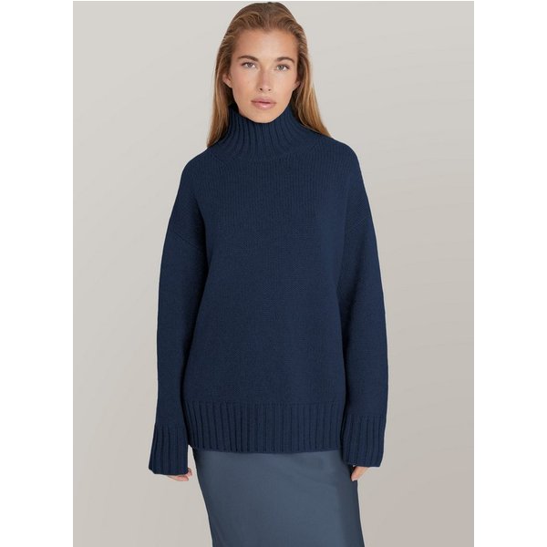 Style Republic Rollkragenpullover Merino-Kaschmir Gemisch OVERSIZED BOXY