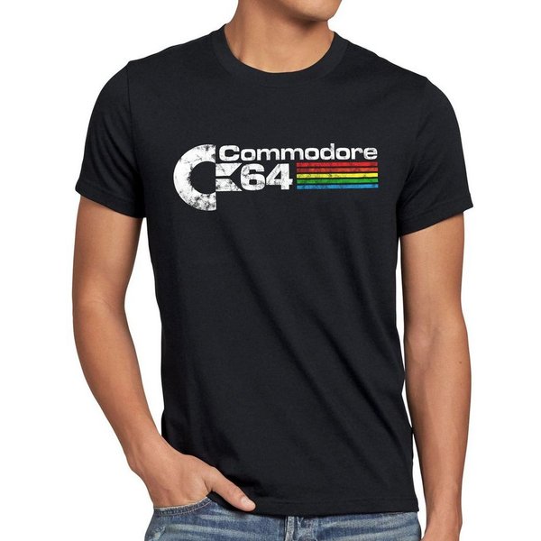 style3 T-Shirt C64 Retro basic heimcomputer logo commodore 64
