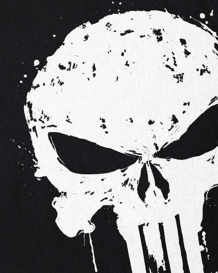 style3 T-Shirt punisher marvel daredevil frank castle bernhthal knights netflix noir – Bild 2 von 3