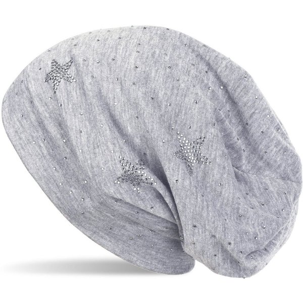 styleBREAKER Beanie Beanie mit Strass Sterne (1-St)