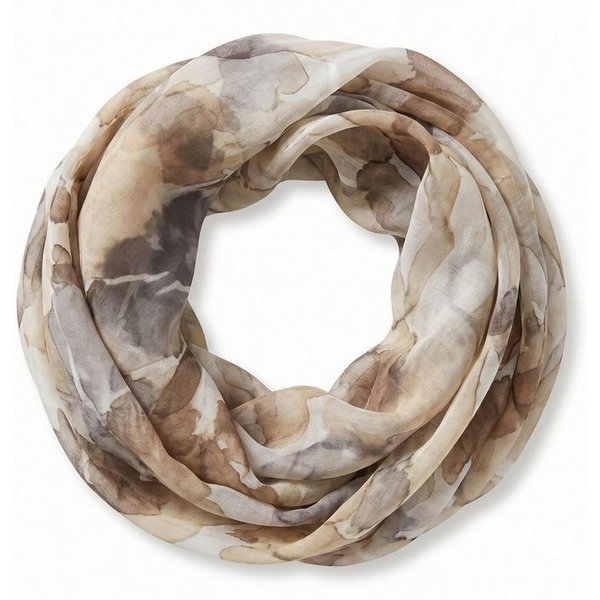 styleBREAKER Loop Aquarell Loop Floral, (1-St)