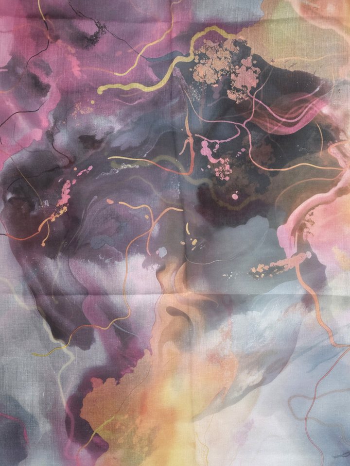 styleBREAKER Loop Loop Schal mit Aquarell Glow Muster, (1-St) – Bild 2 von 5
