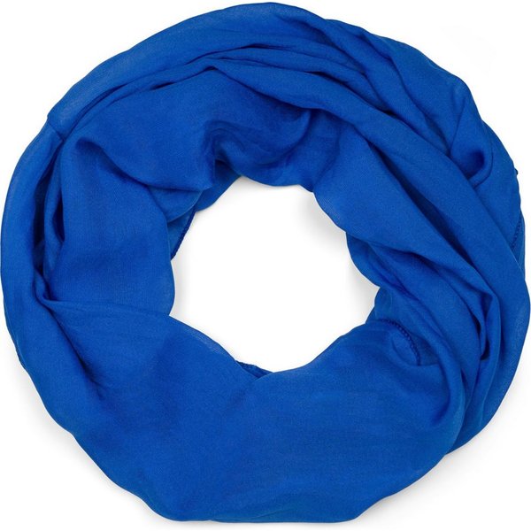 styleBREAKER Loop Seidiger unifarbener Loop, (1-St)