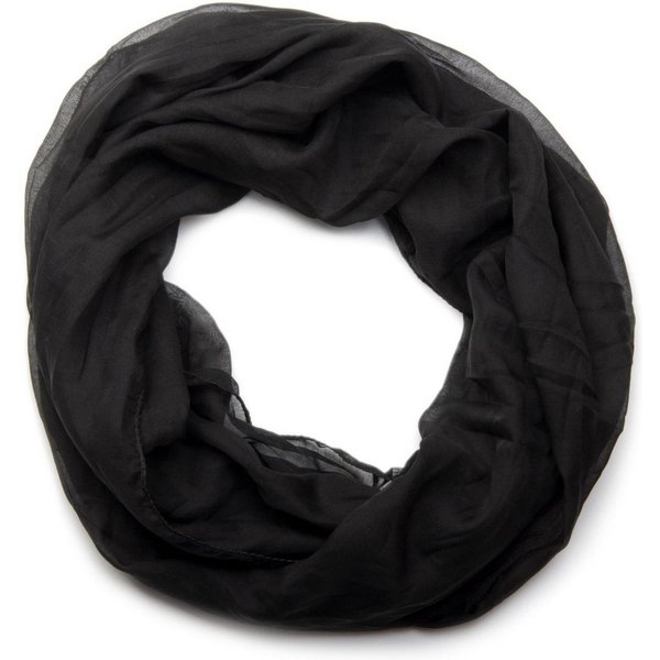 styleBREAKER Loop Seidiger unifarbener Loop, (1-St)