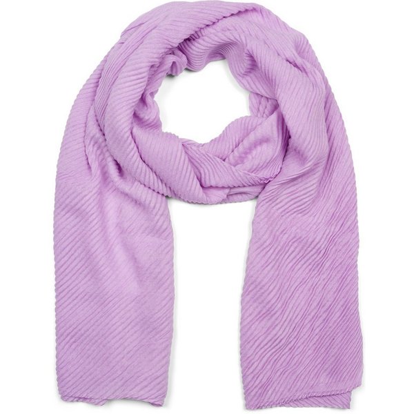 styleBREAKER Modeschal Gekreppter Unifarbener Schal, (1-St)