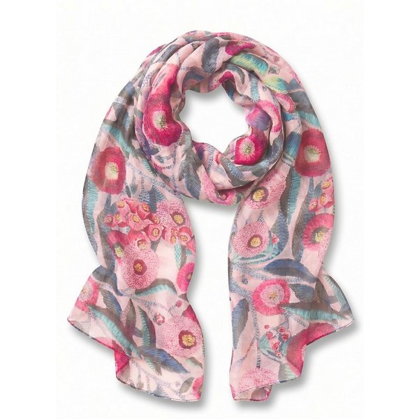 styleBREAKER Modeschal Leichter Viskose Schal mit Blumenmuster, (1-St)