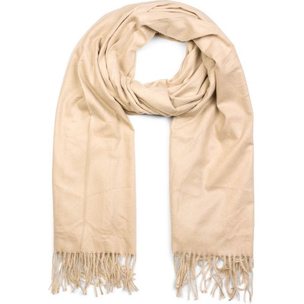styleBREAKER Modeschal Weicher Schal Uni mit Fransen, (1-St)