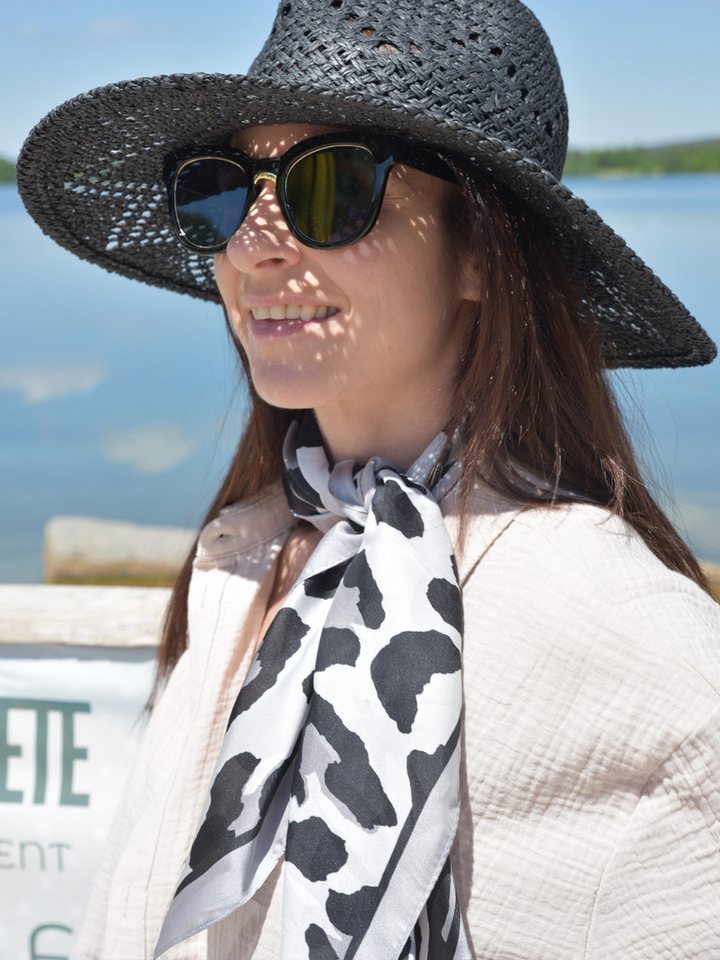 styleBREAKER Modetuch Halstuch mit Leoparden Muster, (1-St) – Bild 5 von 5