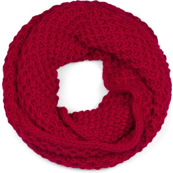 styleBREAKER Strickschal Grobstrick Loop Schal mit Woll-Anteil, (1-St)
