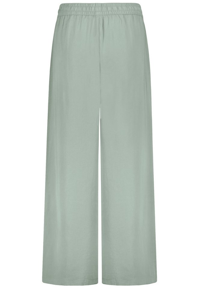 SUBLEVEL Chinos Damen Luftige Sommerhose Freizeit Weit geschnitten Stoffhose Musselin – Bild 3 von 5