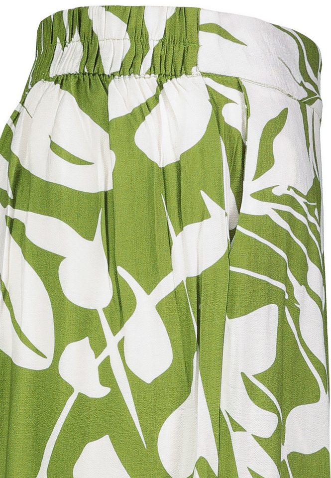 SUBLEVEL Chinos Damen Luftige Sommerhose Freizeit Weit geschnitten Stoff Palazzo-Hose – Bild 4 von 5