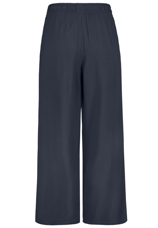 SUBLEVEL Chinos Damen Luftige Sommerhose Freizeit Weit geschnitten Stoffhose Musselin – Bild 5 von 5