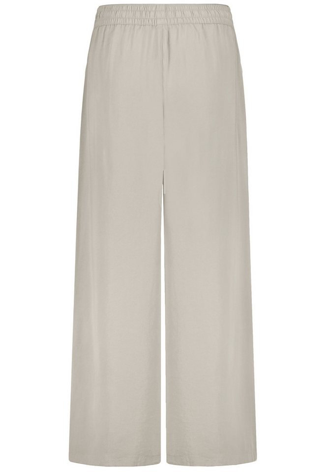 SUBLEVEL Chinos Damen Luftige Sommerhose Freizeit Weit geschnitten Stoffhose Musselin – Bild 4 von 5