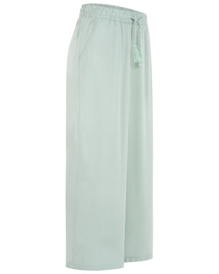 SUBLEVEL Chinos Damen Luftige Sommerhose Freizeit Weit geschnitten Stoffhose Musselin – Bild 2 von 5