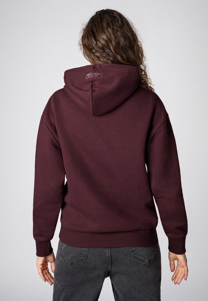 SUBLEVEL Kapuzenpullover Damen Hoodie Kapuzenpullover bestickt Sweater, Kapuzensweatshirt mit Kängurutasche, mit Kapuze – Bild 2 von 5