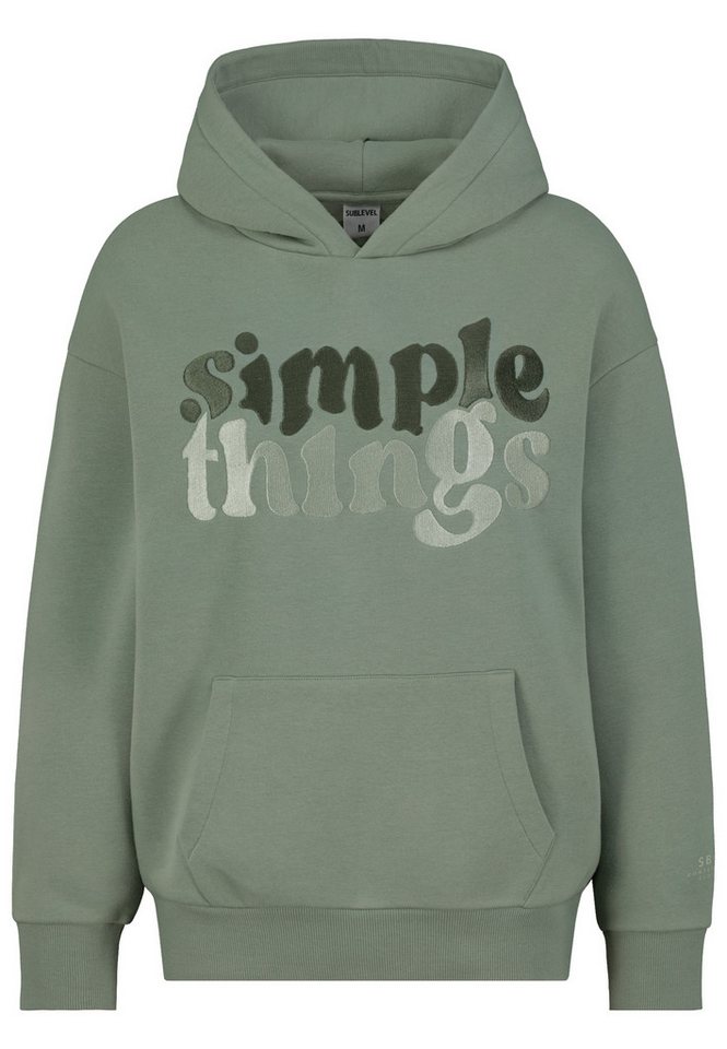 SUBLEVEL Kapuzenpullover Damen Pullover kuschelig weich Flauschig Hoody Hoodie XS-XXL Perfekte Passform Hochwertige Verarbeitung, Angenehm weich & bequem – Bild 3 von 5