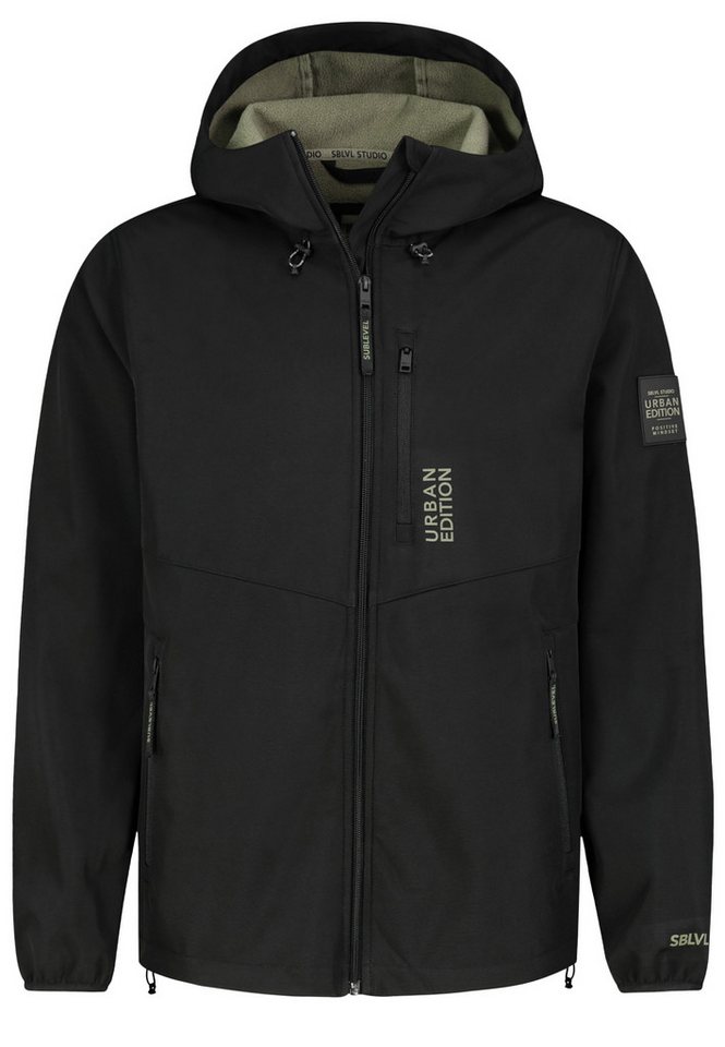 SUBLEVEL Softshelljacke Herren Herbst Winter Übergangs Jacke Softshell Jacke Outdoor Regen – Bild 3 von 5