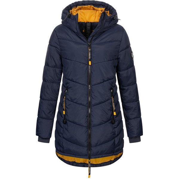 SUBLEVEL Steppjacke Damen Winter Jacke Mantel Parka Steppjacke Steppmantel Wintermantel