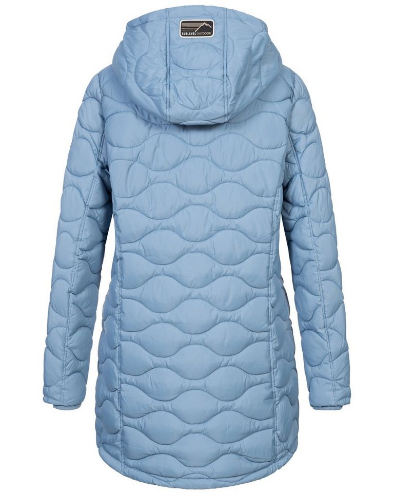 SUBLEVEL Steppjacke Damen Winter Jacke Mantel Parka Steppjacke Steppmantel Wintermantel – Bild 3 von 3